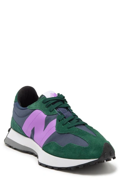 Shop New Balance 327 Sneaker In Night Watch Green