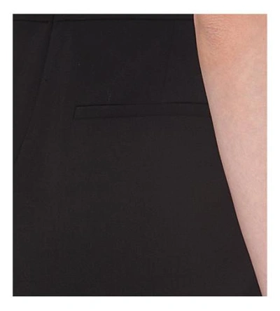 Shop Lanvin Sweetheart Silk-blend Jumpsuit In Black