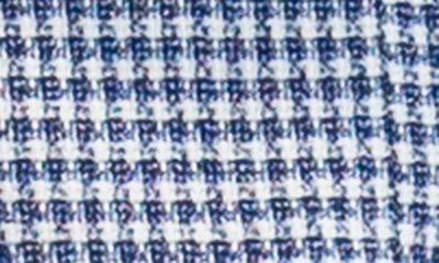 Tailorbyrd Textured Houndstooth Sport Coat In Ecru/ Navy