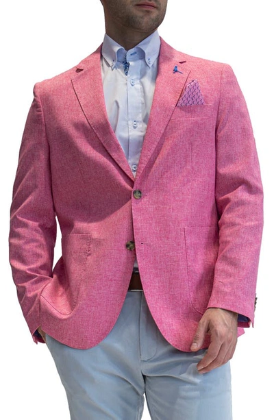 Shop Tailorbyrd Melange Sport Coat In Pink