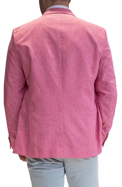 Shop Tailorbyrd Melange Sport Coat In Pink