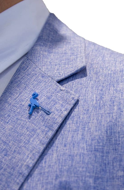 Tailorbyrd Melange Sport Coat In Blue
