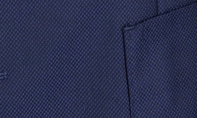Tailorbyrd Textured Solid Sport Coat In Navy