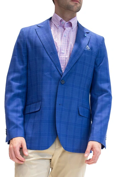 Shop Tailorbyrd Signature Royal Shadow Plaid Sportcoat