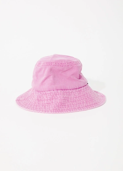 Shop Afends Wide Brim Bucket Hat