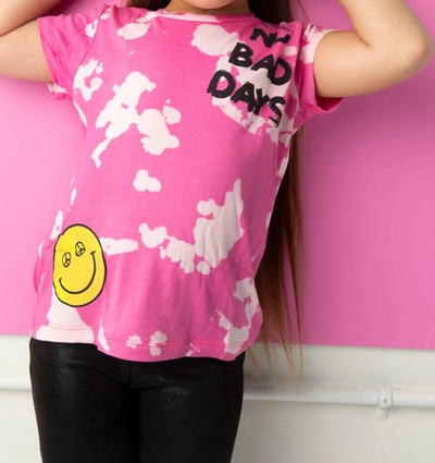 Shop Flowers By Zoe No Bad Days Tee In Pink