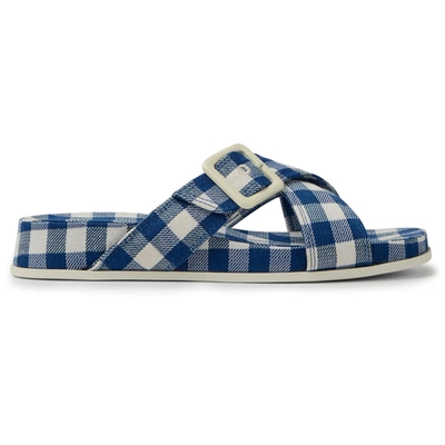 Camper Atonik Cross Strap Slide Sandal In Multi