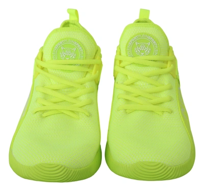 Philipp Plein Green Carter Logo Hi-top Sneakers Shoes