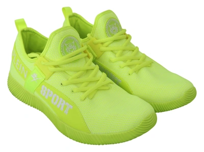 Philipp Plein Green Carter Logo Hi-top Sneakers Shoes