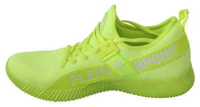 Shop Philipp Plein Carter Logo Hi-top Sneakers Men's Shoes In Green