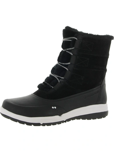 Ryka Brae Water-repellent Lace-up Boot In Black