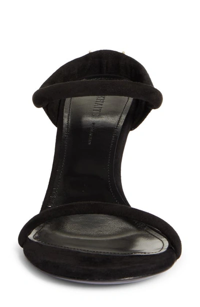 Shop Khaite Seigel Leather Sandal In Black