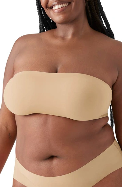 True & Co. Convertible Bandeau Bra In Desert