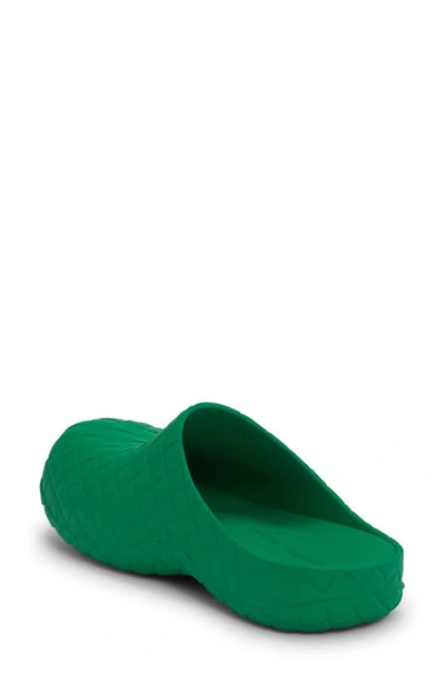 Bottega Veneta Beebee Intrecciato Embossed Clog In Parakeet