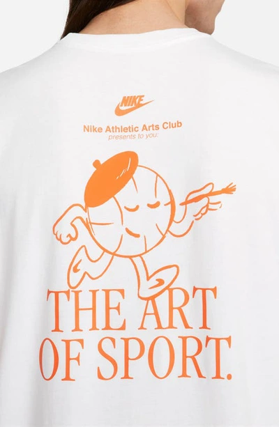 Shop Nike Art Of Sport Graphic T-shirt In White