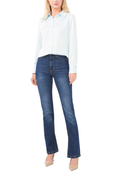 Vince Camuto Long Sleeve Button Front Shirt In Sea Breeze