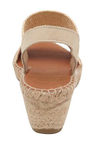 Andre Assous Aviana Raffia Wedge Sandal In Natural
