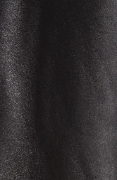 Shop Michael Kors Oversize Moto Jacket In Black