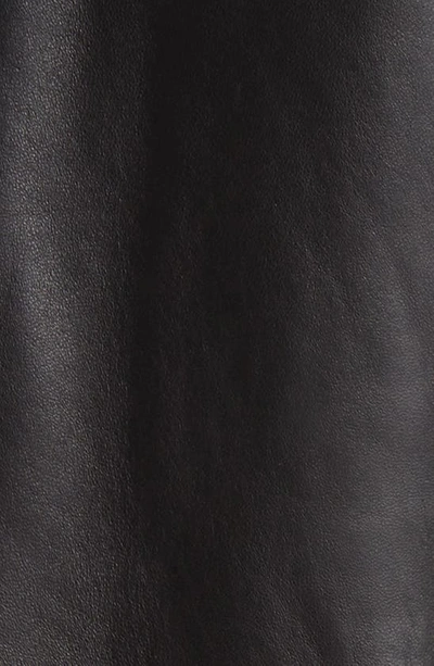 Michael Kors Oversize Moto Jacket In Black