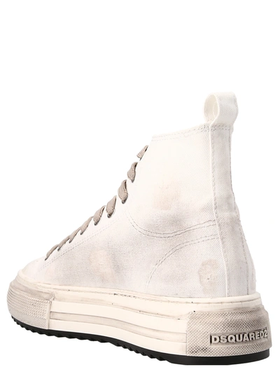 Shop Dsquared2 'berlin' Sneakers In White