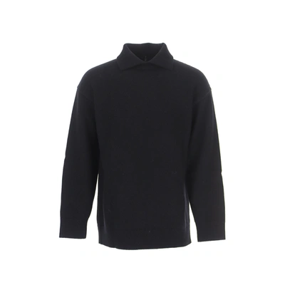 Shop Jill Sander Arca Wool Sweater In Black