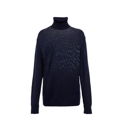 Shop Jill Sander Berger Wool Sweater In Blue