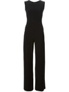 Norma Kamali Women's Sleeveless Jumpsuit Black