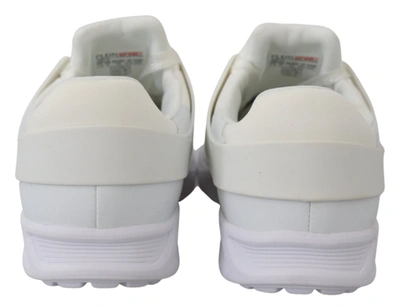 Shop Plein Sport White Polyester Runner Beth Sneakers Women's Shoes
