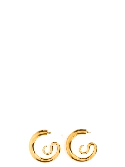 Shop Panconesi Xl Serpent Hoops Jewelry In Gold