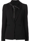 Veronica Beard Zip Pocket Single-breasted Blazer