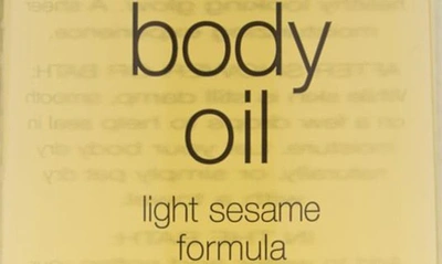 Shop Neutrogena® Body Oil, Light Sesame Formula For Dry Skin