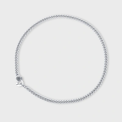 Shop Good Art Hlywd Curb Chain Necklace - Aa In Silver