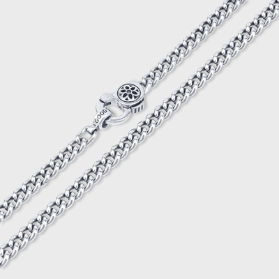 Shop Good Art Hlywd Curb Chain Necklace - Aa In Silver