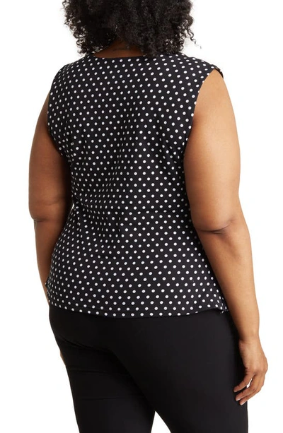 Love By Design Lillian Patterned Top In Dot
