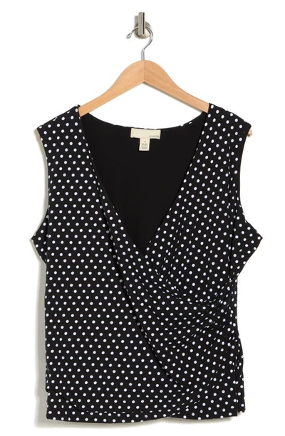 Love By Design Lillian Patterned Top In Dot