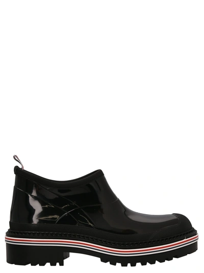 Shop Thom Browne 'rubber Garden' Boots In Black
