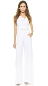 Black Halo Jackie Jumpsuit In White