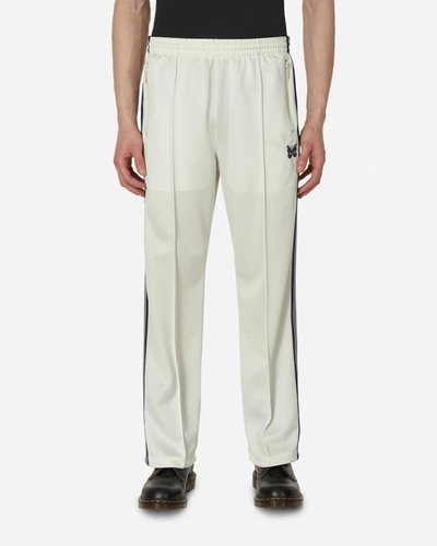 Shop Needles Poly Smooth Track Pants Ice In White