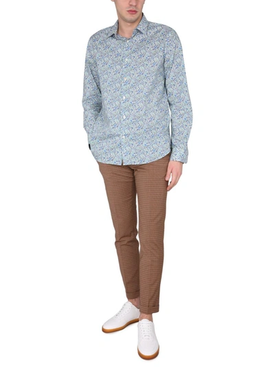 Shop Paul Smith Liberty Patterned Shirt In Multicolor