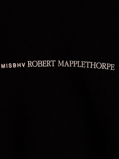 Shop Misbhv 'embrace/ Robert Mapplethorpe' Hoodie In Black