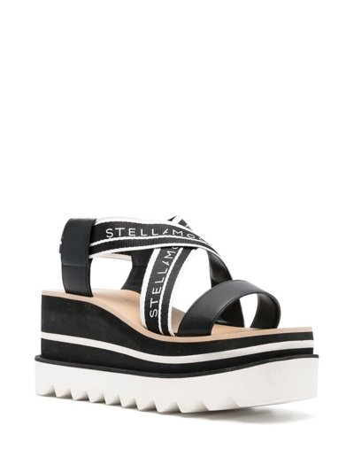 Shop Stella Mccartney Sandals Shoes In Black