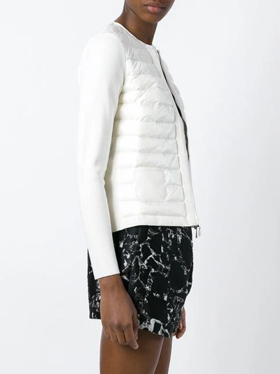 Shop Moncler 'coreana' Jacket - White