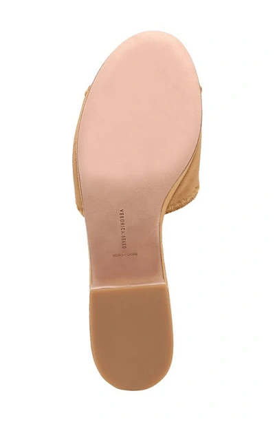 Shop Veronica Beard Dessie Platform Sandal In Latte