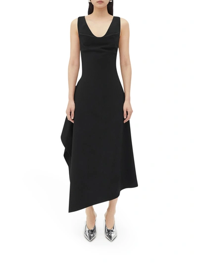 Shop Bottega Veneta Dress In Black