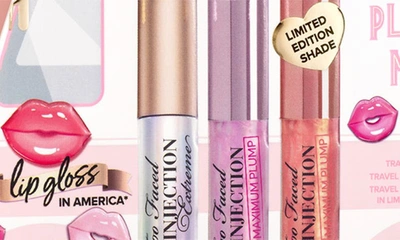 Too Faced Lip Injection Plumping Mobile Set $52 Value
