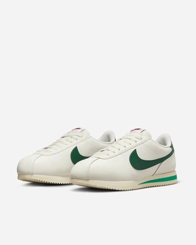 Shop Nike Cortez &#39;gorge Green&#39; In White
