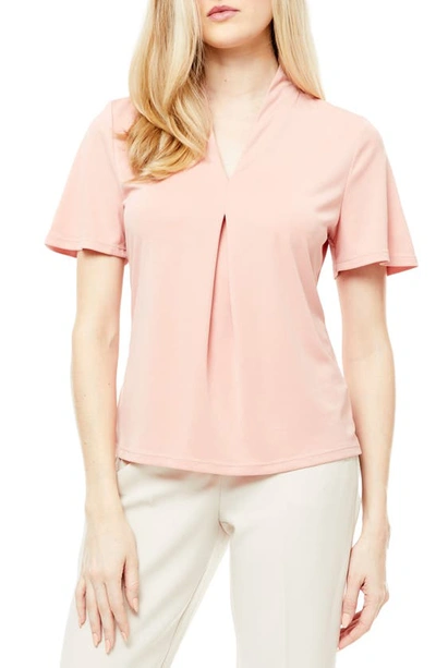 By Design Moana Raglan Sleeve Tee In Rose Tan