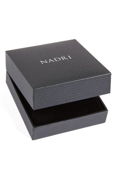 Shop Nadri Initial Pendant Necklace In R Rose Gold