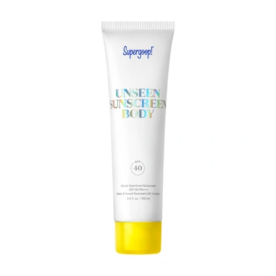 Supergoop Unseen Sunscreen Body Spf 40 Invisible Sun Protection In Default Title