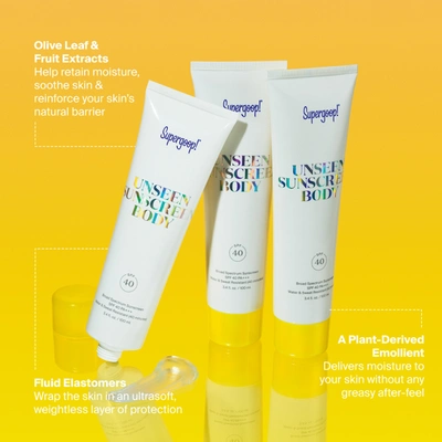 Supergoop Unseen Sunscreen Body Spf 40 Invisible Sun Protection In Default Title